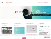 Tablet Screenshot of fitcanarias.com